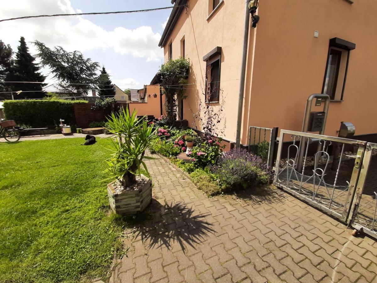 Ferienwohnung Am Park Pegau Exteriör bild