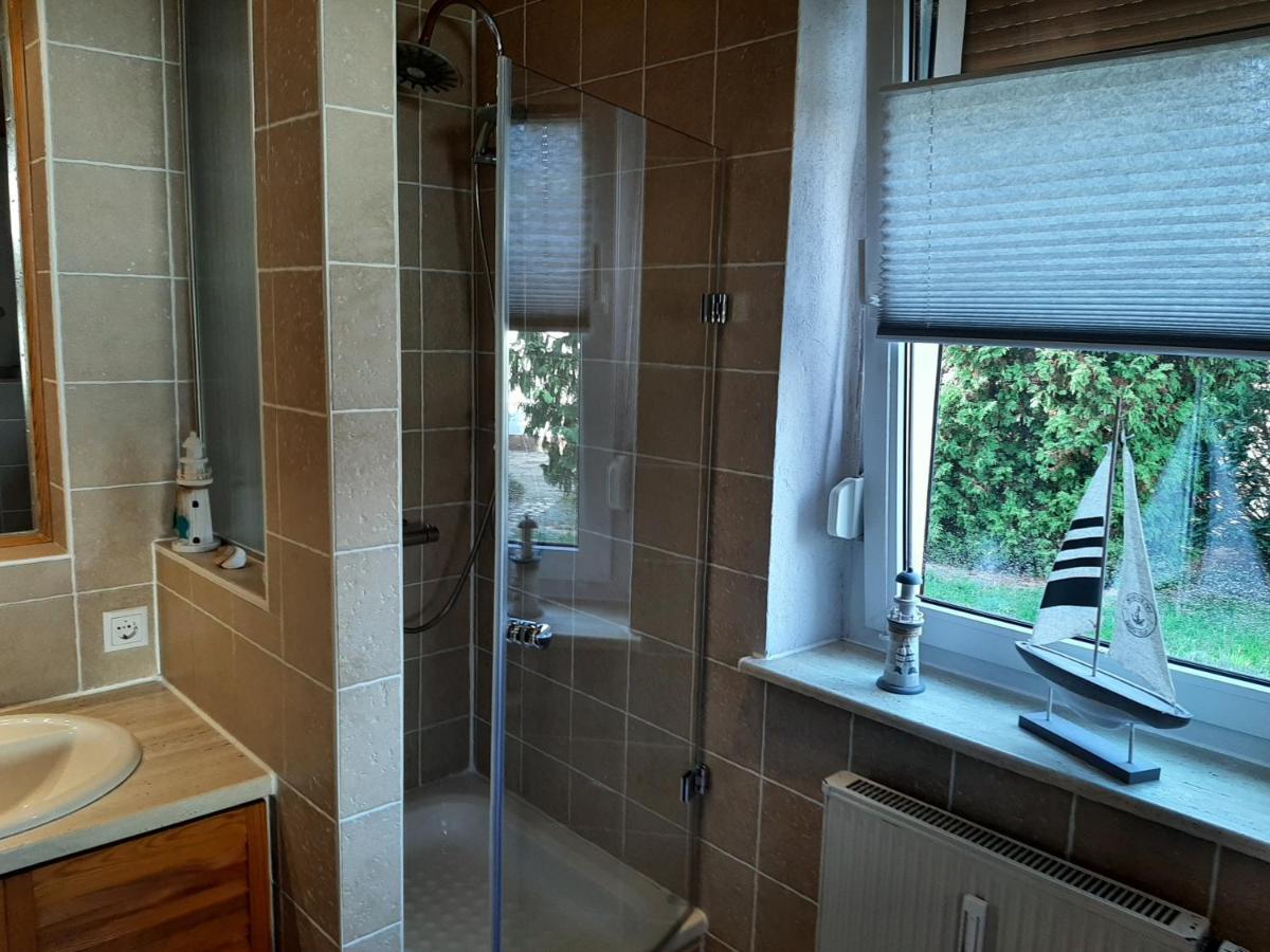 Ferienwohnung Am Park Pegau Exteriör bild