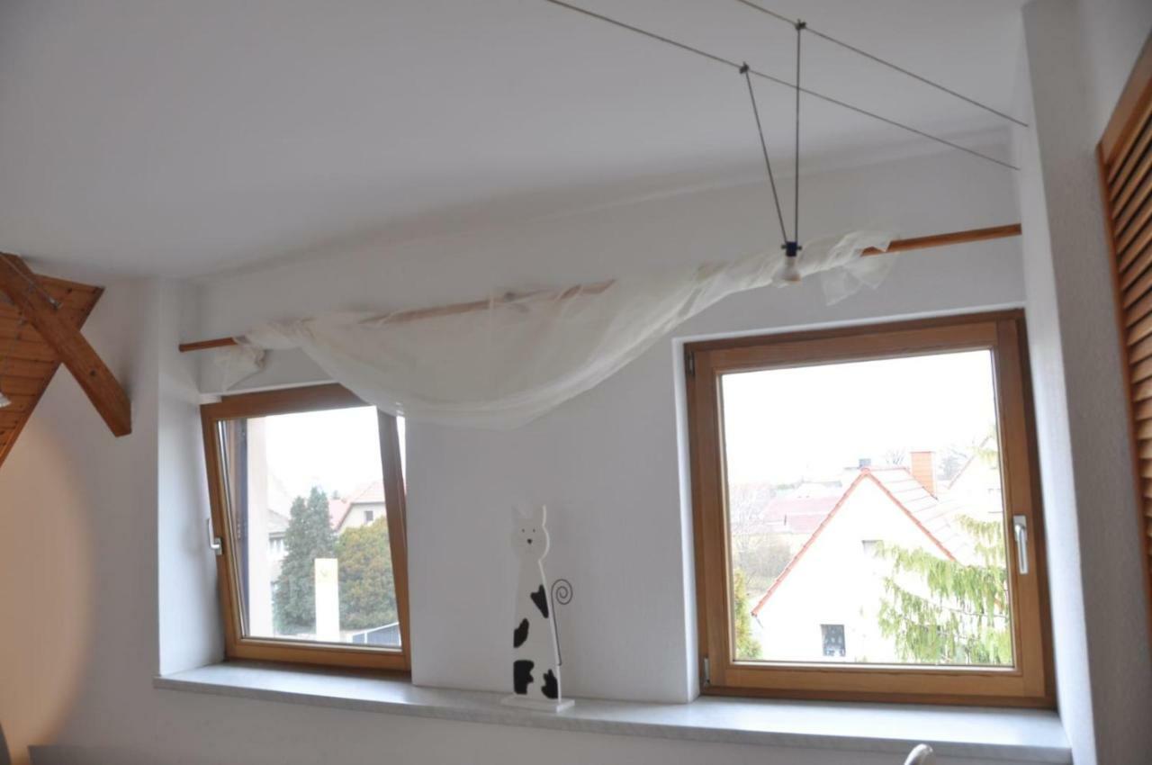 Ferienwohnung Am Park Pegau Exteriör bild